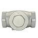 VARMHUS Stainless Steel SS316 Swing Check Valve,NPT Female x Female Thread,WOG 200 PSI PN16 CF8M (2