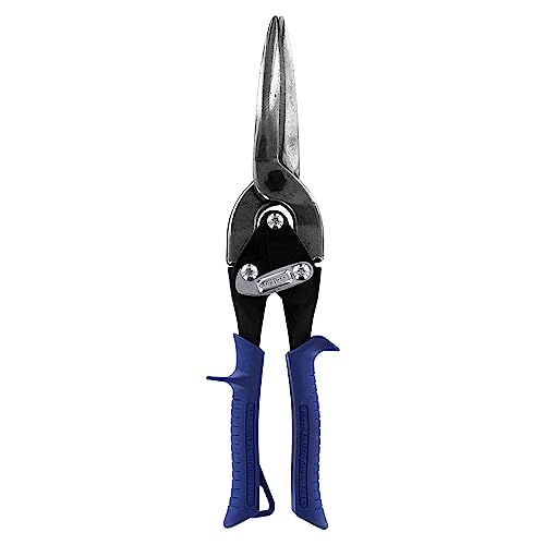 MIDWEST Power Cutters Long Cut Snip - Straight Cut Regular Tinner Shears, Made in the USA - MWT-6716A