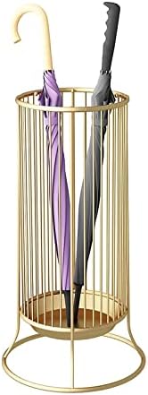 Large Capacity Umbrella Stand - Durable Metal Umbrella Holder, Compact Black Design for Storage & Organization - Perfect for Home & Office Use