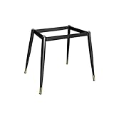 **AMPIO USO: Questo piedino tubolare è perfetto per tavolini da caffè, tavolini, consolle, mobili TV, tavolini, tavolini da cocktail e altro ancora. Ha un bell'aspetto con tutti i tipi di legno, vetro, ardesia e può abbinarsi a qualsiasi piano di lavoro colorato.