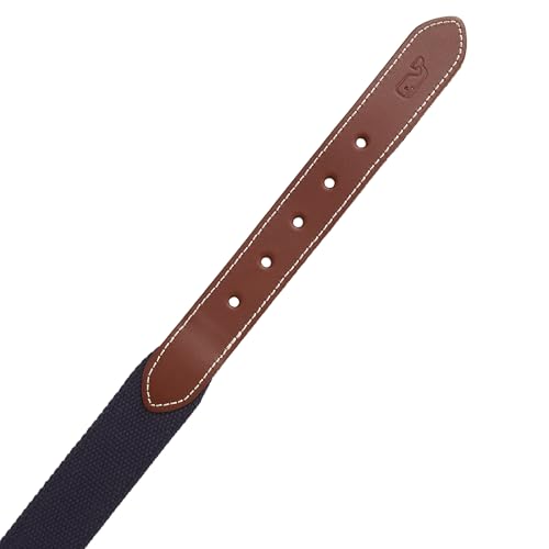 vineyard vines mens Embroidered Flag Whale Canvas Club Belt3