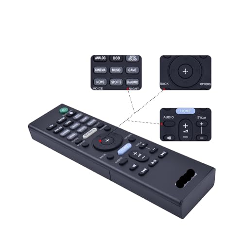 Télécommande RMT-AH401U contrôleur audio de remplacement salon - 4