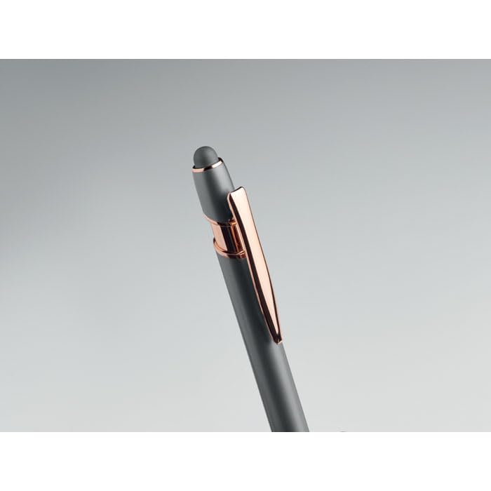 Bolígrafos personalizados con logotipo en este pack de 100 bolígrafos de aluminio Schmalz Scrib 4