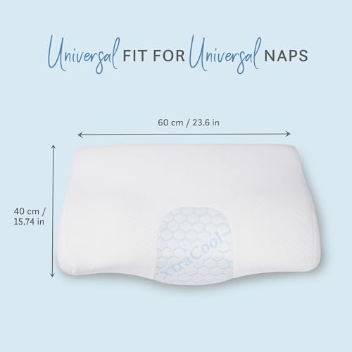 Image of MYTRIDENT Classic Cool Tech Neck Support Comfort 1 Pc Pillow|220 GSM Spun Polyester