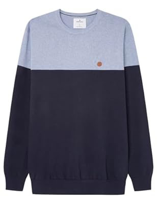 SPRINGFIELD - SPRINGFILED Jersey básico block  Suéter Hombre  blue  S