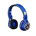 Avengers Infinity War Kids Bluetooth Headphones for Kids Wireless Rechargeable Foldable Bluetooth Headphones with Microphone Kid Friendly Sound and Bonus Detachable Cord