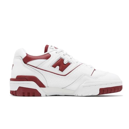 New Balance New Balance 550 WMNS Sneakers, White/Brick Red, Size 6