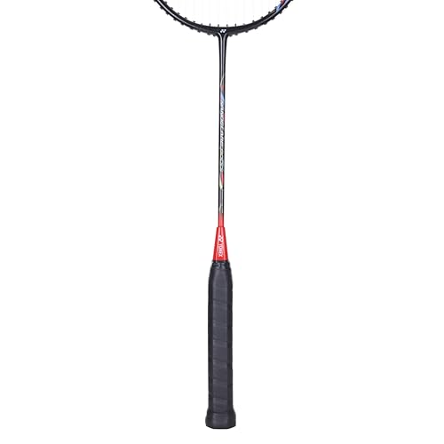 Image of YONEX Nanoflare 8000i Badminton Racquet (Black Red) Strung | G4 Grip | Full Cover