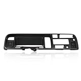 G-PLUS Dashboard Trim Panel Surround Dash Trim OEM Compatible with 1994 1995 1996 1997 Dodge Ram Dash Bezel 55114870-1 Black