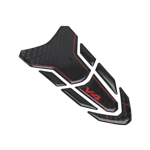 Protège réservoir Panigale V4 S carbone en arête de poisson premium