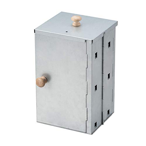 BUNDOK BD-495 Folding Smoker, Smoked, Camping, Outdoor Cooking, Compact Storage