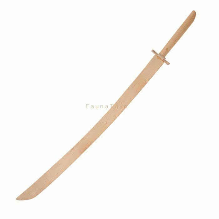 Espada salvaje samurái de madera grande