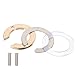 OUNONA 5sets Faucet Antiloosing Nut Fastening Tool Brass Shaped Washer for Securing Kitchen Bathroom Faucets Easy Installation Prevents Movement for Homeowners and Diyers
