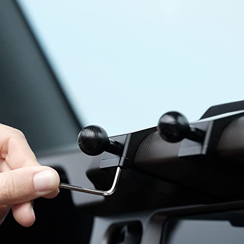 Offroam Phone Mount Made for Ford Bronco 2021-2025, CNC-Machined Aluminium, Universal Spring Loaded Holder, 360-Degree Swivel, One-Hand Operation