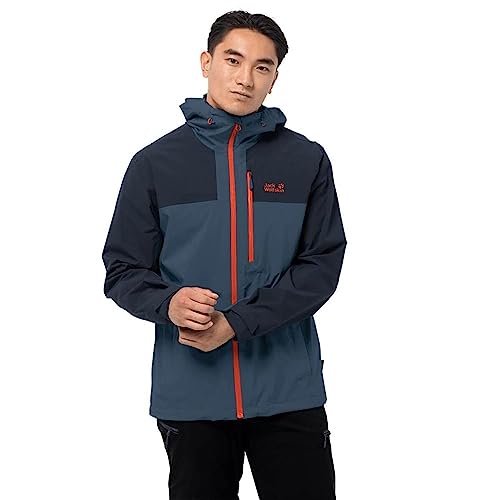 Jack Wolfskin Herren Go Hike Jacket M, Thunder Blue, XL