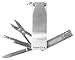Dakota Stainless Steel & Aluminum Money Clip Multi-Tool w/Microlight (Silver, 91188)