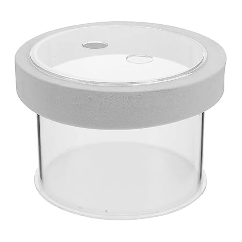 Ipetboom Box Fish Tank Box Baby Fish Separator Fish Spawning Incubator Aquarium Breeding Tank Aquarium Incubator Betta Fish Tank Floating Aquarium White Acrylic Small Fish Cover