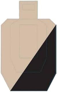 Hard Cover IPSC Cardboard Target (Version 2) 25 pack
