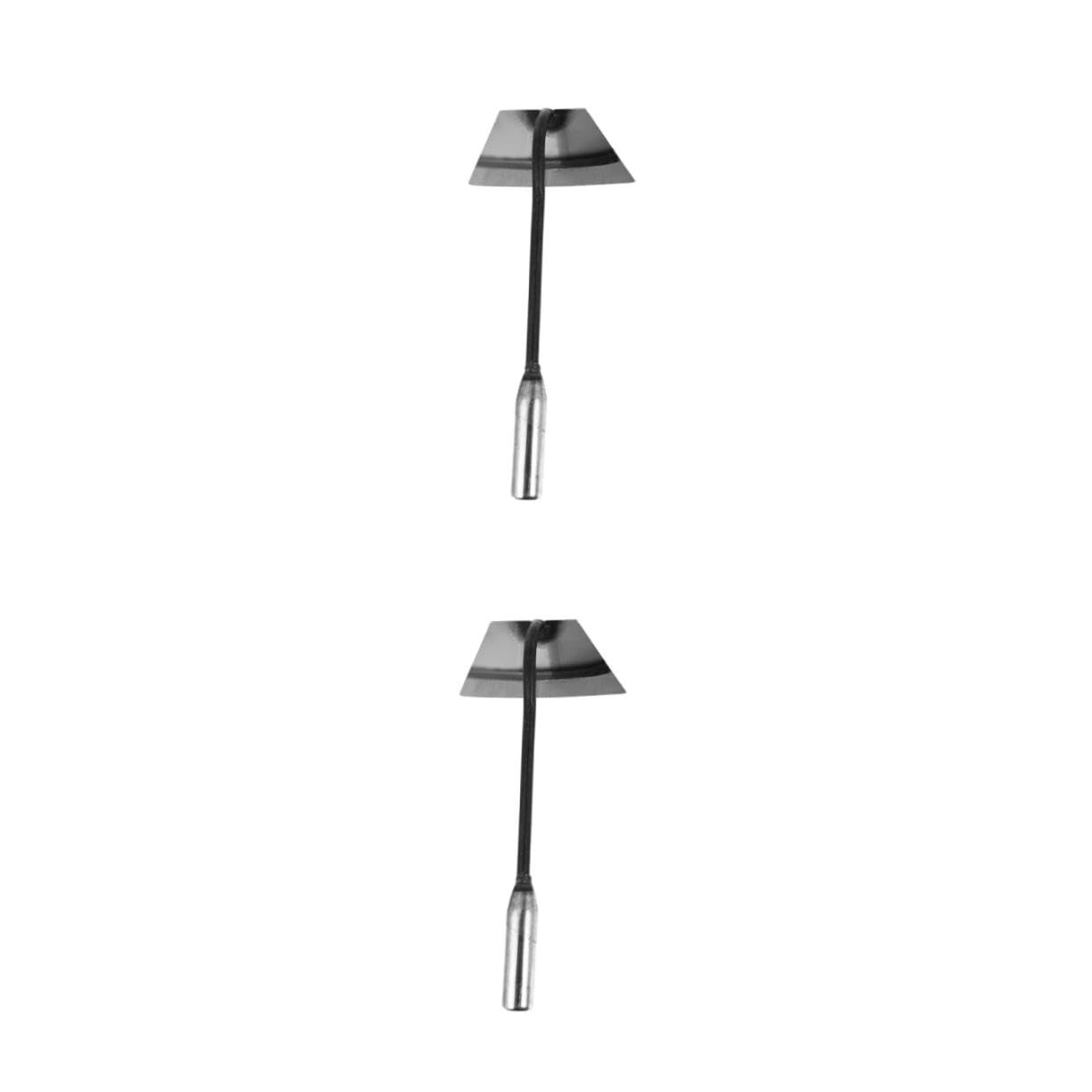 INOOMP 2 Pièces Houe à Main Manganèse Outil de Jardinage Durable pour Désherber Jardins