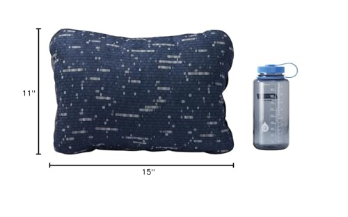 Image of Therm-a-Rest Compressible Camping and Backpacking Pillow, Warp Speed Print, Small