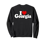 Photo Gallery amo il cuore della georgia felpa Photo Gallery amo il cuore della georgia felpa