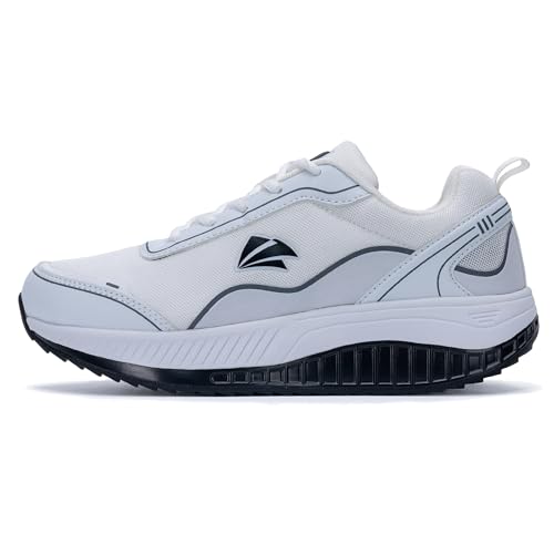 Image of QAUPPE Womens Walking Shoes with Arch Support Wide Orthotic Athletic Sneakers Plantar Fasciitis Tennis for Heel and Foot Pain Relief