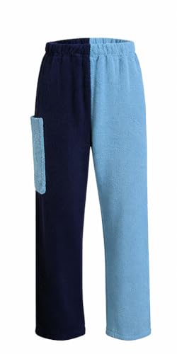Image of Cotton Terry Towel Pants, Towel Pants for Swimmers, Resort Wear, Beach Coverup, Swim Wear