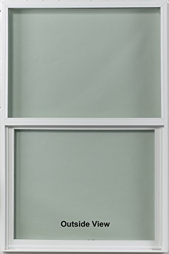 Blackout Ez - Total Sunlight Blocking Window Cover - Complete Light Block For: Living And Tv Room, Nursery, Home Theatre, Small - Customizable To (36" X 48") White In/White Out - Made In Usa #TOP2