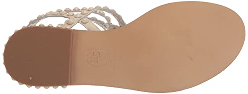 Image of Ash Play Bis Tonal-Studded Flat Sandal for Women, Chic Open-Toe Design, Comfortable Footbed, Durable Sole, Ideal for Casual Outfits