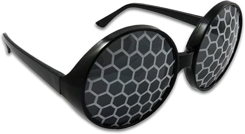 Image of FancyPants FunTime Bee Fly Sunglasses, Bumble Bee Accessory for Kids and Adults, Fun Oversized Bug-Inspired Glasses