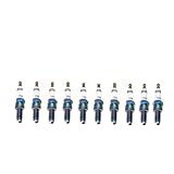 Plugs Spark 10PCS CR8E Iridium Torch Spark Plugs Ignition Candle Motorcycle Replace 10mm Cap Moto