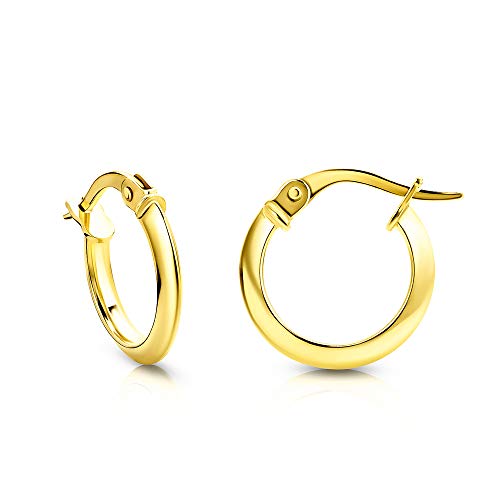 Orovi Pendientes De Mujer Aros En Oro Amarillo 18 Kilates Ley 750 Orovi Pendientes De Mujer Aros En Oro Amarillo 18 Kilates Ley 750