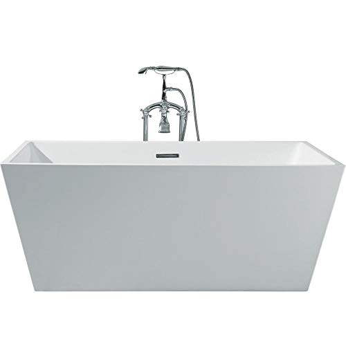 40% Off Discount DKB Aqua UB116-6732 Freestanding Acrylic Bathtub 67" x 32" Inches