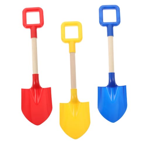 Yardwe 3pcs Beach Shovels Lightweight for Safe Portable Digging Spades for Sandboxes Outdoor Fun for Summer Activities