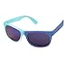 Kiddus - Lunettes de soleil pour filles et garçons, changent de couleur avec le soleil et l'ombre, protection oculaire 100% UV400, 6-12 ans,Bleu Ciel/Foncé