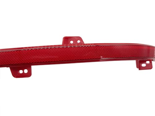 Image of For 2018-2022 Honda Accord Rear Bumper Reflector Right-Passenger side RH | For 2018-2022 Honda Accord Rear Mounted Bumper Reflector Right-Passenger side Red Marker Lights Lens Trim reflective effect