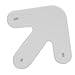 Arrowhead Flip Light Night Lamp with Sticker Personalization for Bedroom Table Decor, Educational Science Tool for Students, Ideal for Wedding Birthday Parties Decor