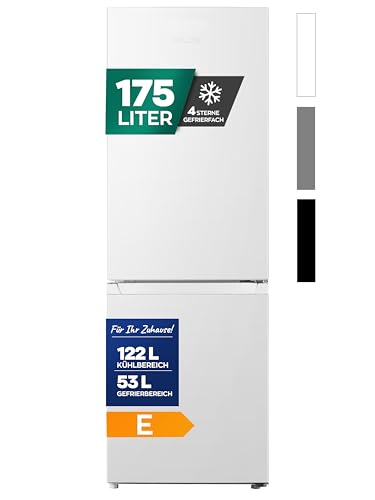 Heinrich´s Kühlgefrierkombination 175Liter, XXL, kühlschrank mit...