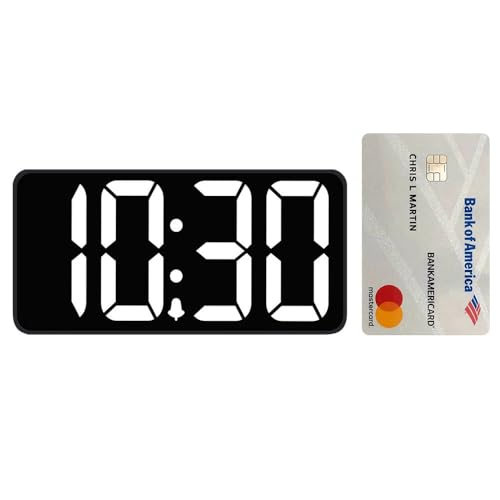 DreamSky Small Digital Alarm Clock for Bedroom, Large Big Numbers Display photo 9