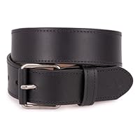 Cinto Masculino Couro Legítimo Fivela Em Couro 4cm Casual(PRETO-G)