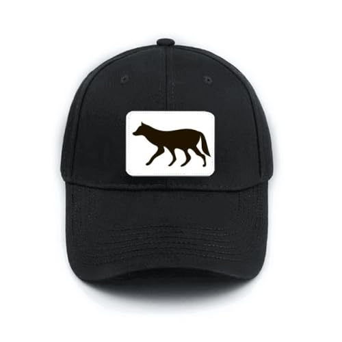 Casquette de baseball noire Black Wolf votre alliée idéale pour le sport et les sorties