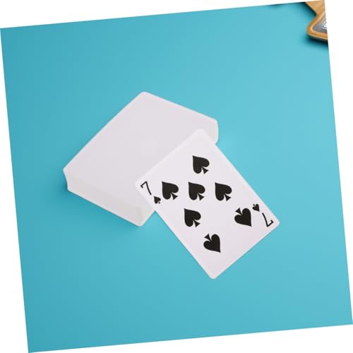 Toyvian 2sätze Blanko Spielkarten Zum Selbstgestalten Einseitige Sublimations-pokerkarten Wärmeübertragungs-papierkarten Für DIY Kartenliebhaber Freizeit Und Unterhaltung – Bild 7