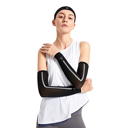 FlipBelt Arm Sleeves for Women and Men USA Company | UV Protection Elbow Brace for Women and Men | Cooling Arm Sleeves