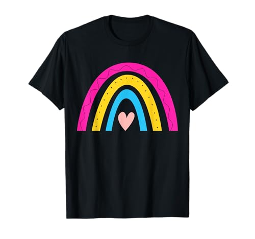 Rainbow Colours Pansexual Flag Pride | Pansexuell T-Shirt