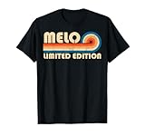 Photo Gallery melo surname retro vintage 80s 90s birthday reunion maglietta Photo Gallery melo surname retro vintage 80s 90s birthday reunion maglietta