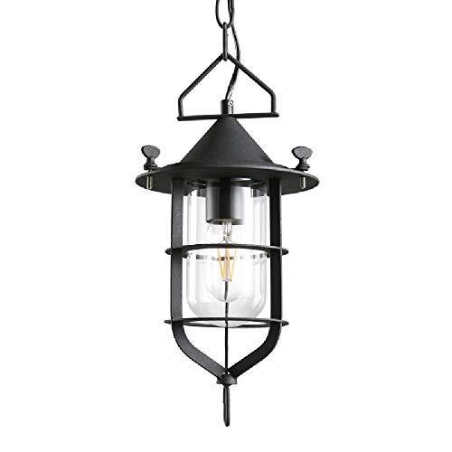 Plafonnier E27 lustre suspension métal luminaire rétro couloir cuisine