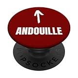 Lustige Andouille Kostüm Party und Wurst Outfits PopSockets mit austauschbarem PopGrip