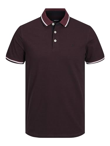 JACK & JONES Jjepaulos Polo Ss Noos Homme Polo, Port Royale, XL