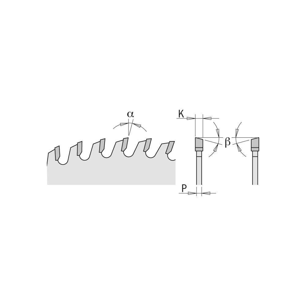 CMT ORANGE TOOLS 285.816.60M OSTRZEŻENIE CHROME HW 216x2.3/1.6x30 Z60 ATB -5NEG