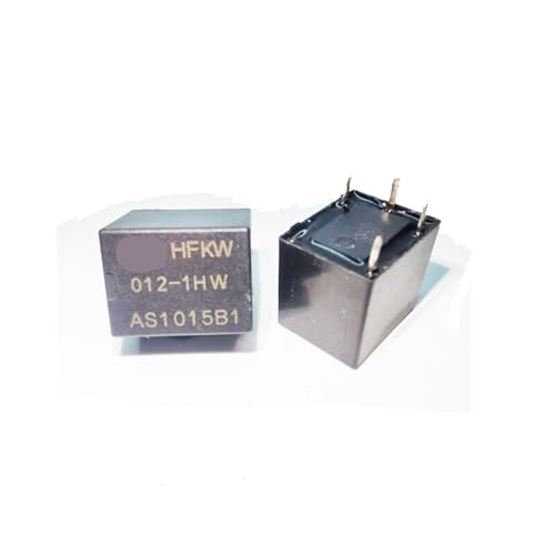 Relé 12V HFKW-012-1HW con conmutación estable de 20A para circuitos impresos pack de 10